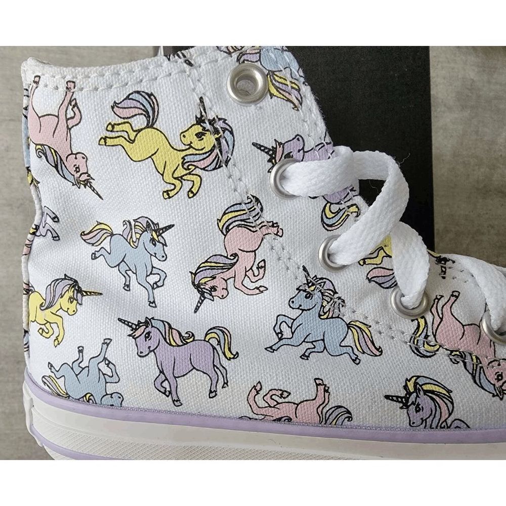 converse kids CTAS HI A00927F moonstone violet  kid US 13/CM19 - Picture 4 of 8
